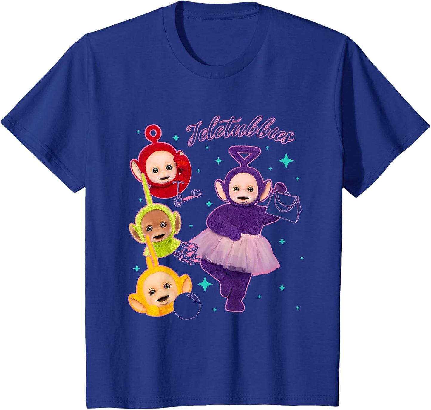 Teletubbies Tinky Winky & Group Sparkle 90's Icon