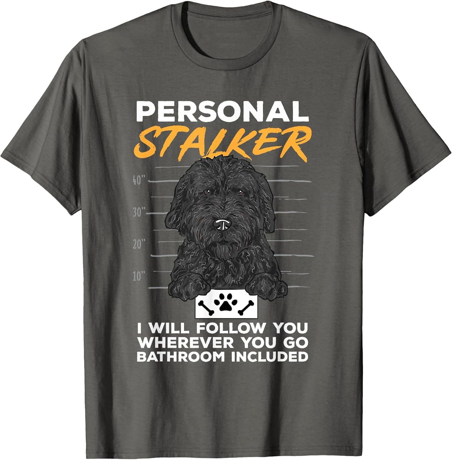 Black Goldendoodle Personal Stalker Dood Doodle Dog