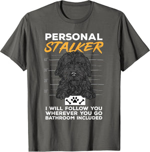 Black Goldendoodle Personal Stalker Dood Doodle Dog