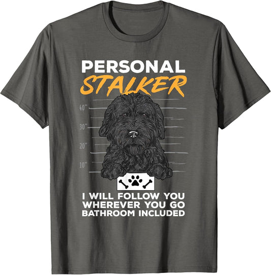 Black Goldendoodle Personal Stalker Dood Doodle Dog