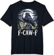 Gothic Grim Reaper Raven on Coffin Dark F-Caw-F Black Crow