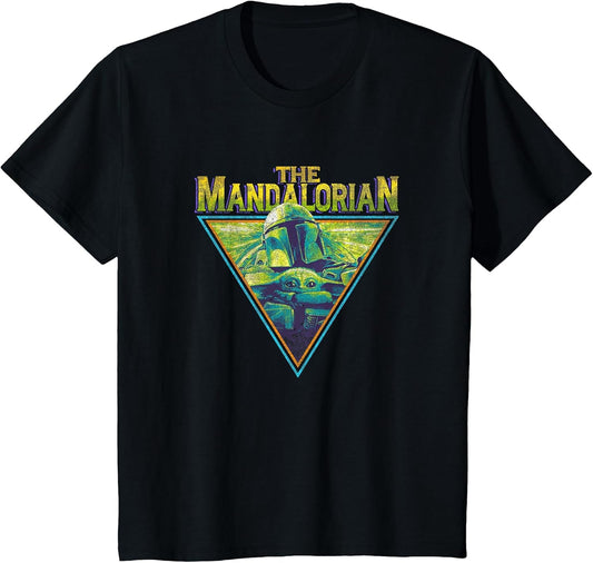 Star Wars: The Mandalorian Retro Distressed Diamond Grogu
