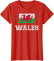 Wales Flag Vintage I Men Women Kids