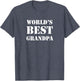 World's Best Grandpa T Shirt