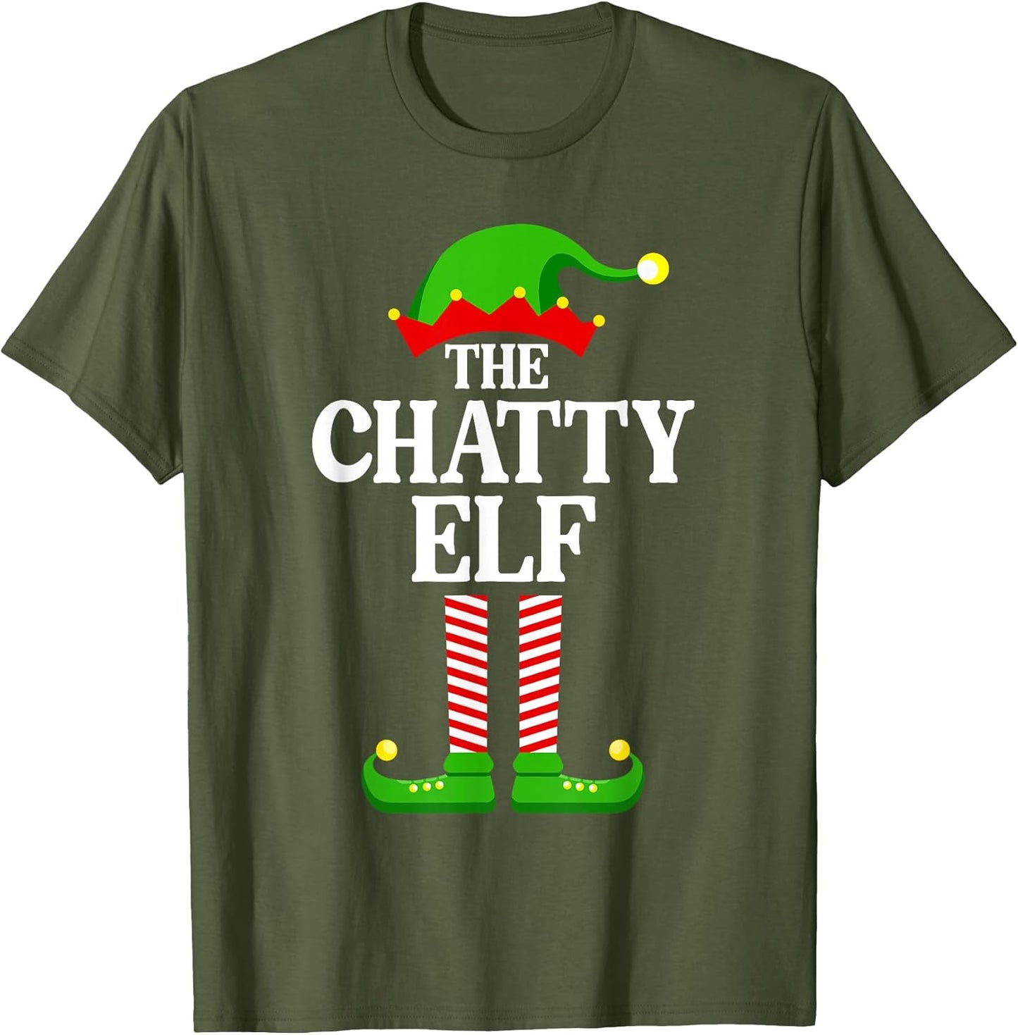 Chatty Elf Family Matching Group Funny Christmas