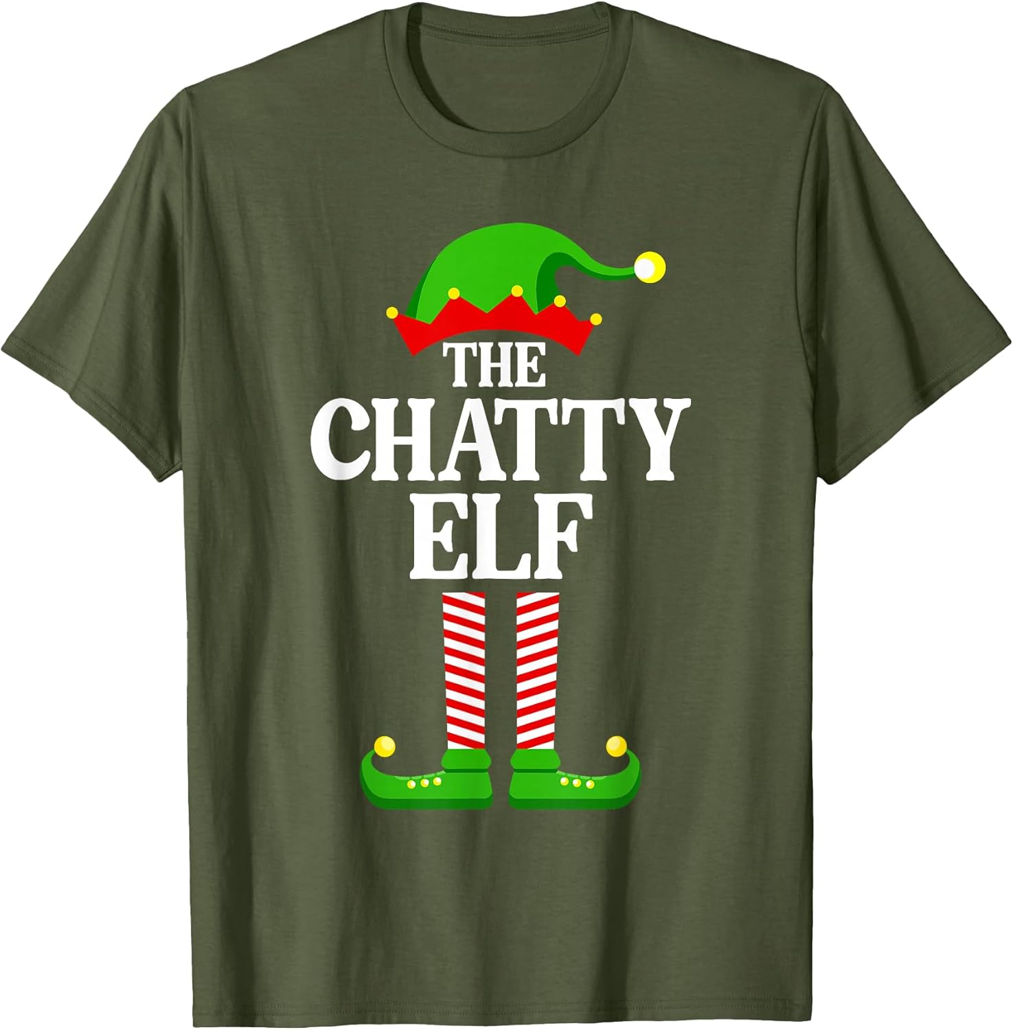Chatty Elf Family Matching Group Funny Christmas