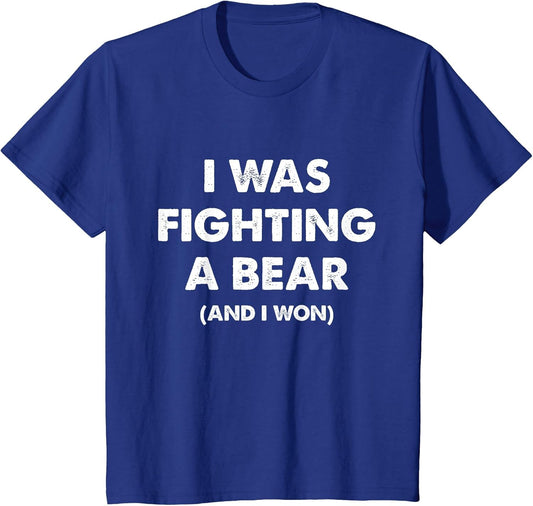 I was Fighting A Bear Funny Injury & Surgery Get Well Gift