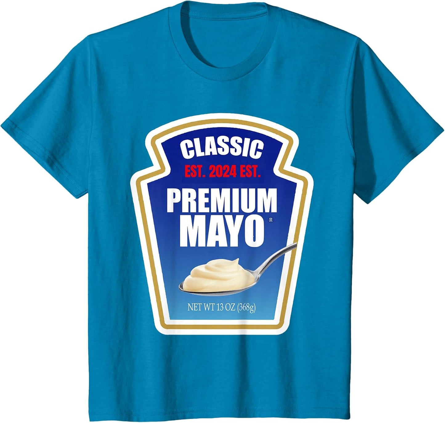 Blue Mayonnaise DIY Halloween Costume Couples & Group Mayo