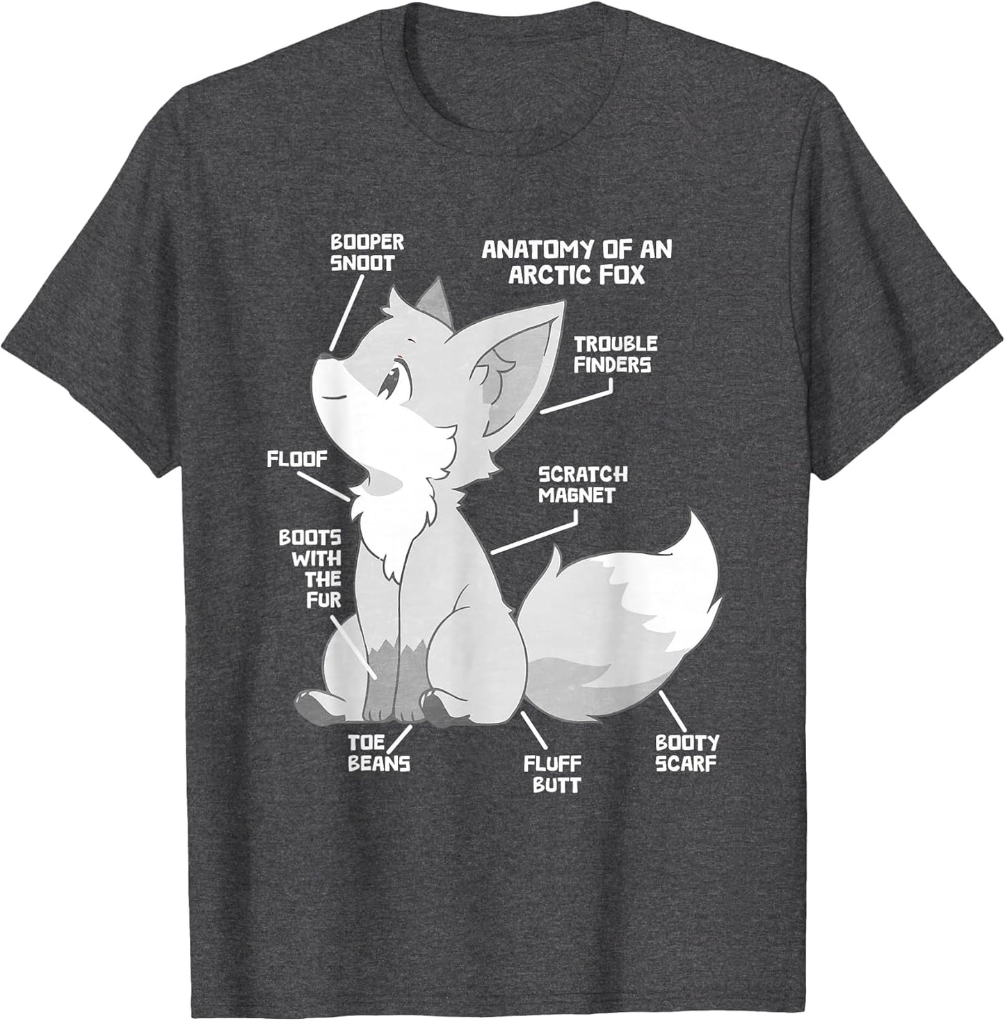 Anatomy of the Arctic Fox