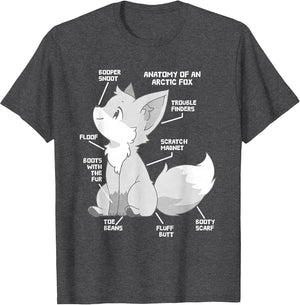 Anatomy of the Arctic Fox