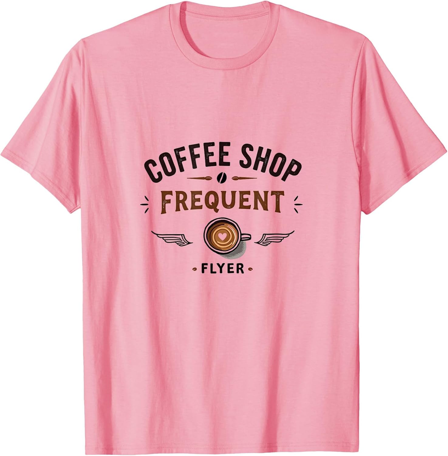 Coffee Shop Frequent Flyer Funny Women's Design