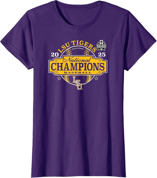 LSU Tigers Baseball National Champs 2025 MCWS Winner