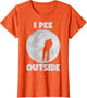 I Pee Outside I Love Peeing Outside Funny Camping