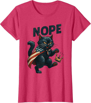 No Kings Funny Cat