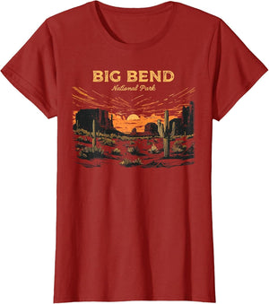 Big Bend National Park Texas Retro Vintage