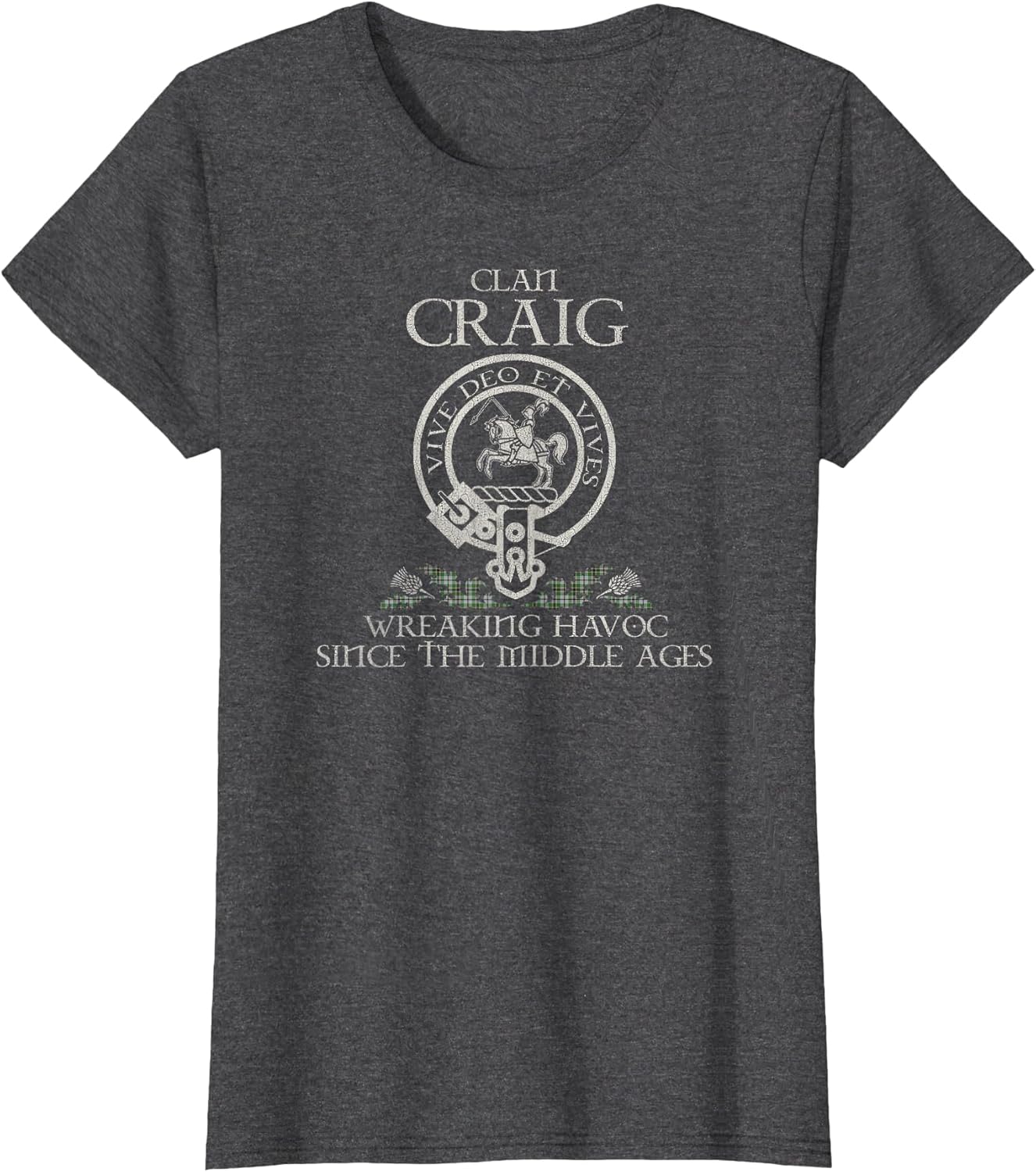 Clan Craig Crest, Surname, Scottish Heritage Vintage