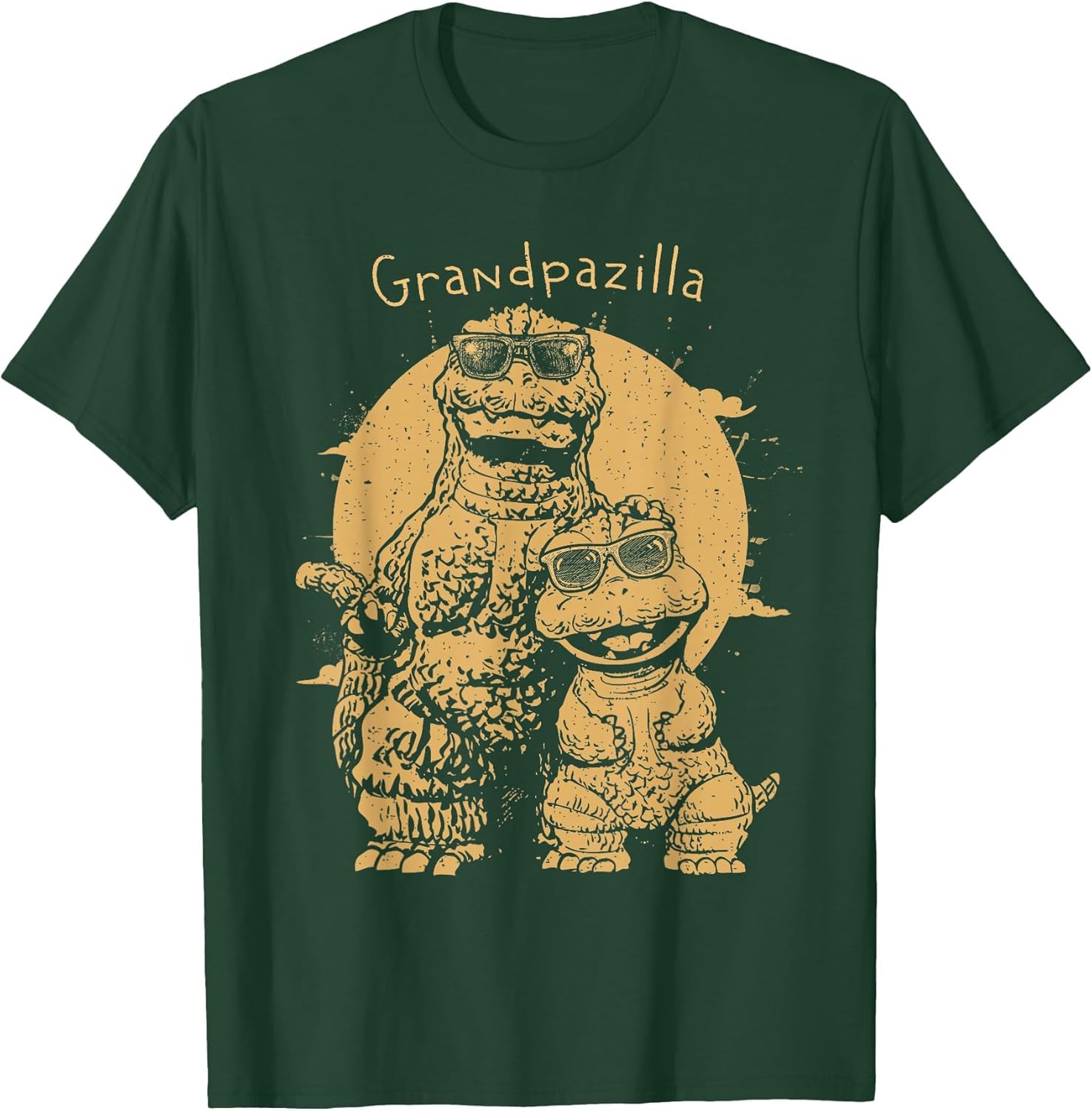 Vintage Grandpazilla Father of The Monsters Fathers Day