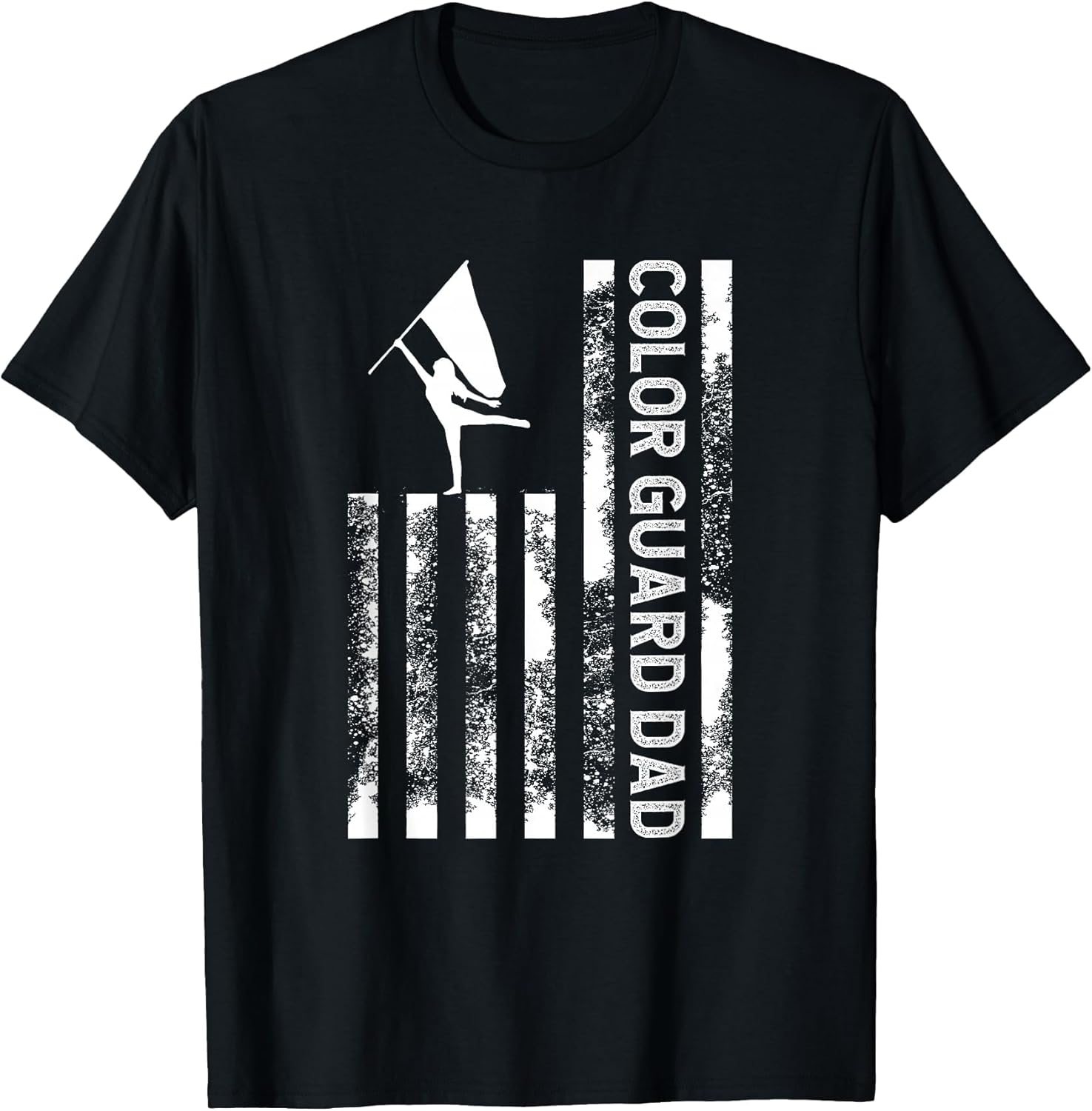 Color Guard Dad US Flag Father of A Color Guard Member Dad