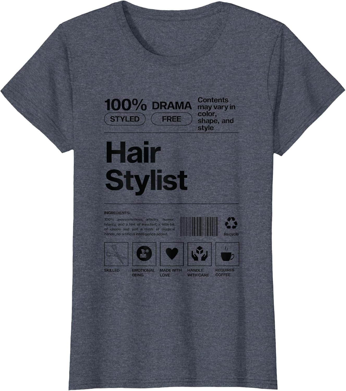 Hair Stylist Barcode Hairstylist