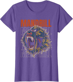 Retro Style Mandrill