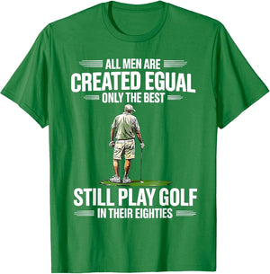 Best Men Play Golf Eighties Golfer Golfing Funny