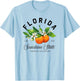 Florida Shirt, Watercolor Orange Blossoms