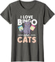 I Love Bingo and Cats Bingo Player Cat Lover