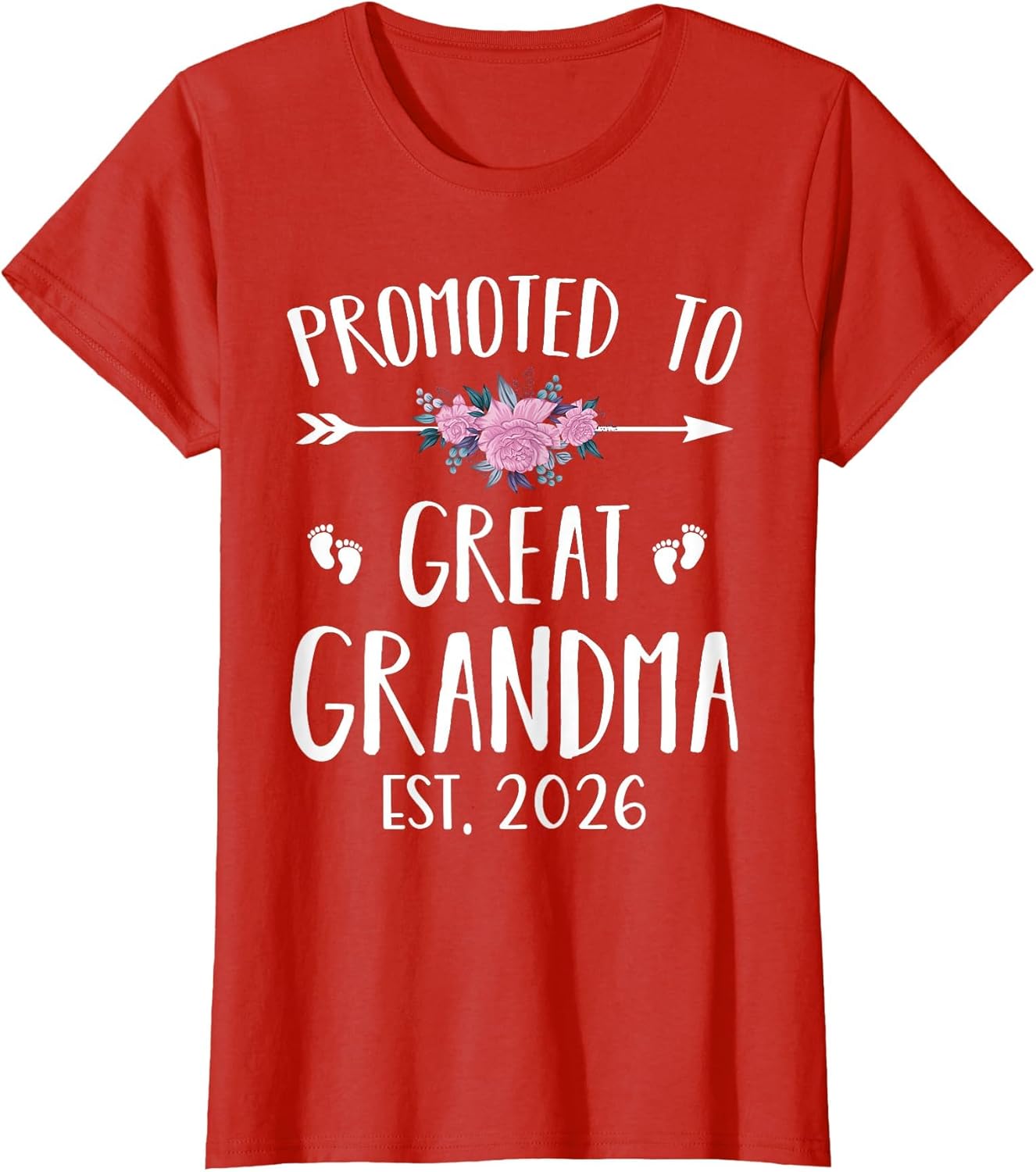 Promoted to Great Grandma Est 2026 New Great Grandmother