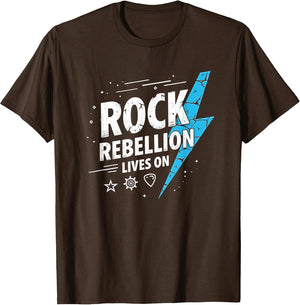 Rock Rebellion Lives On 80s Band Design