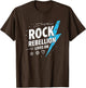 Rock Rebellion Lives On 80s Band Design