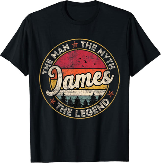 James The Man The Myth The Legend Personalized Name