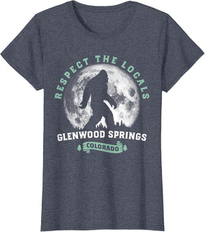 Glenwood Springs Colorado Bigfoot Night Walk Retro Sasquatch