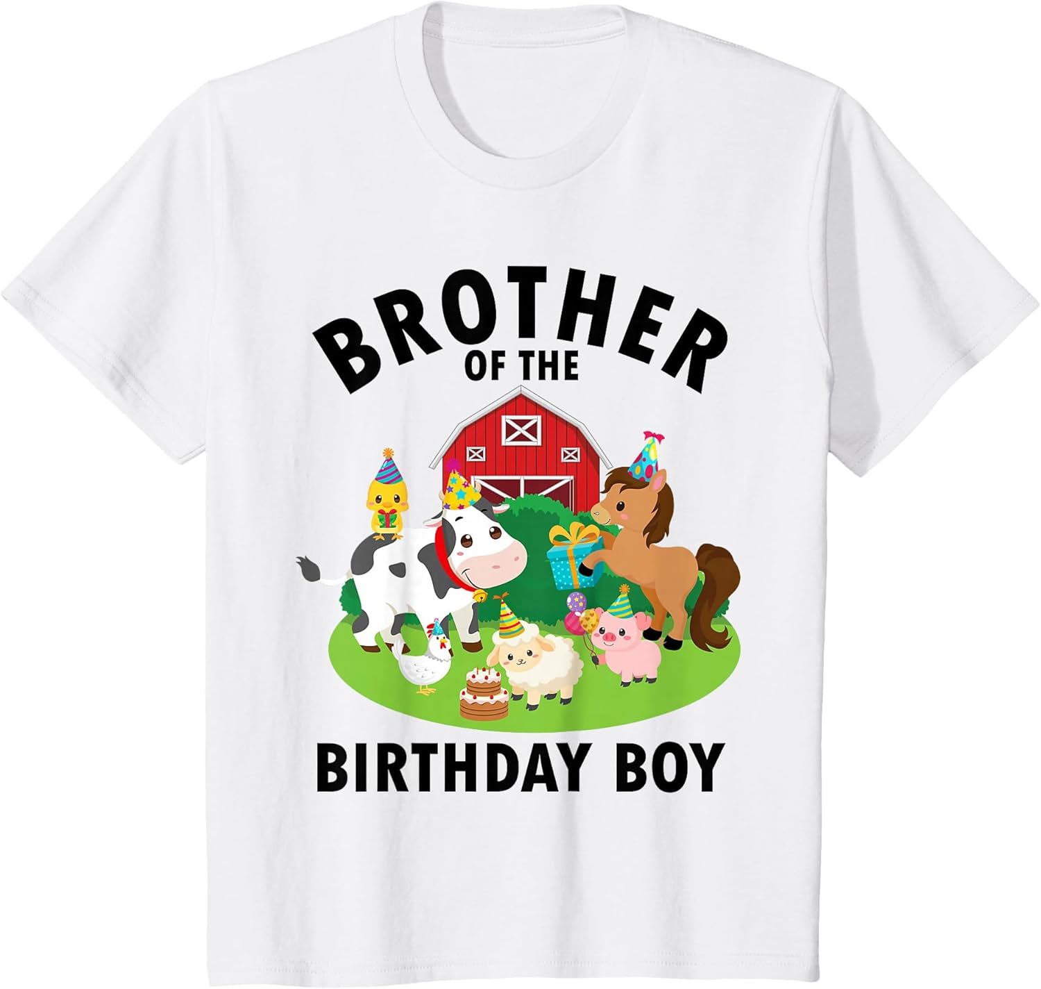 Brother of The Birthday Boy Farm Animals Farm Theme Party