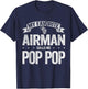 My Favorite Airman Calls Me Pop Pop Grandpa Father's Day