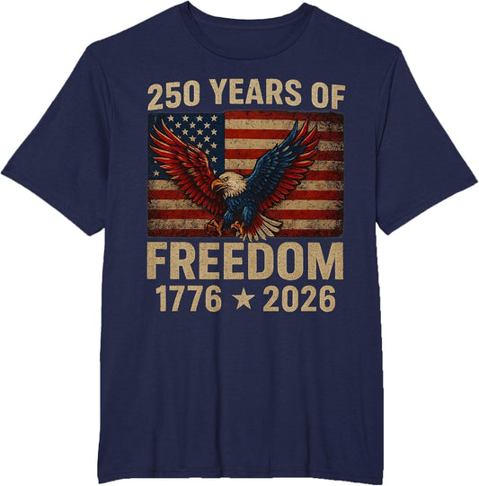 250 Years American Flag Anniversary USA 250th Birthday