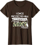 I Once Protected Him Now He Protects Me Proud Army Mom Shirt