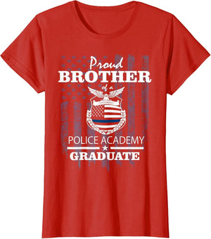 Police Academy Shirts - Proud Brother of New Cop Graduate