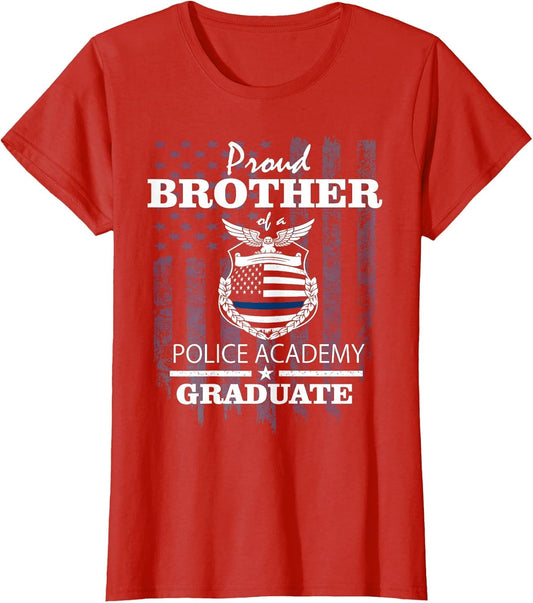 Police Academy Shirts - Proud Brother of New Cop Graduate