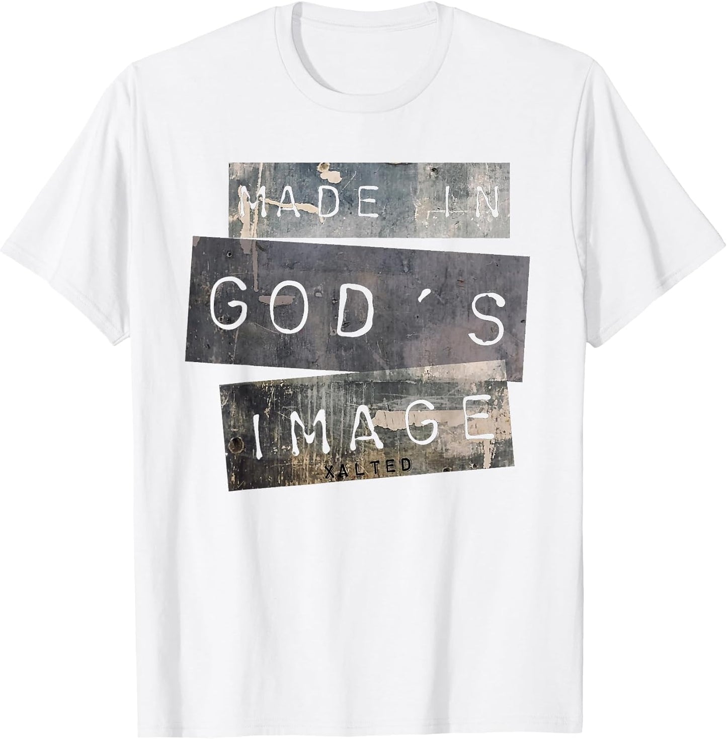 Made in God's Image T Shirt Christian Gift