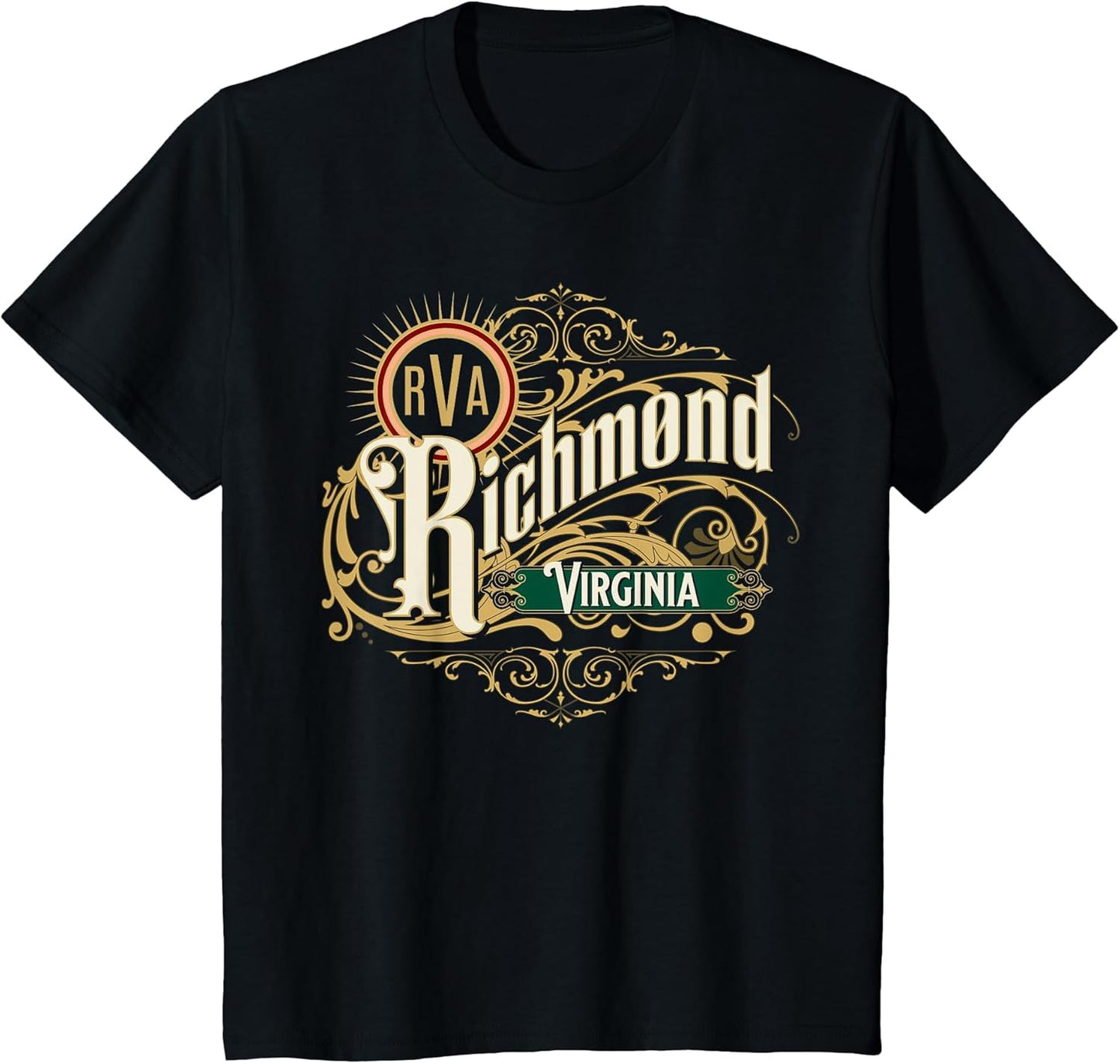 Richmond VA Virginia Capital RVA Pride Vintage Style Design