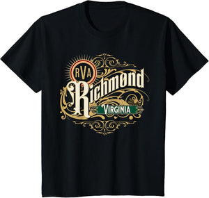 Richmond VA Virginia Capital RVA Pride Vintage Style Design