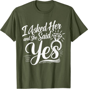 I Asked Her & She Said Yes Romantic Couples Engagement
