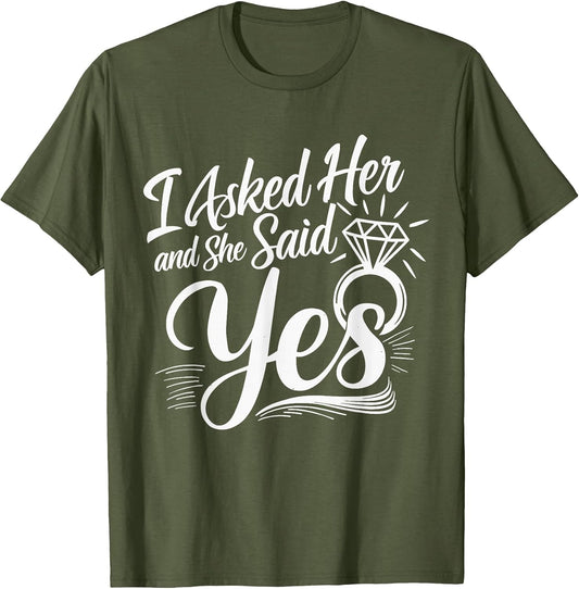 I Asked Her & She Said Yes Romantic Couples Engagement