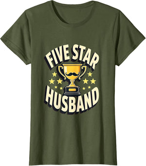 Five Star Husband Trophy Husband Design