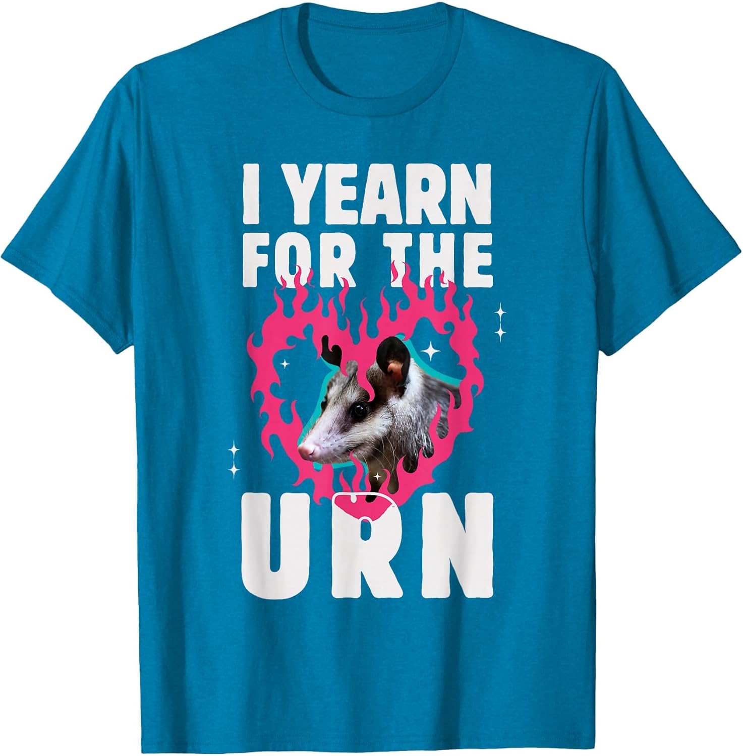 I Yearn for The Urn Funny Opossum Dark Humor Possum Meme