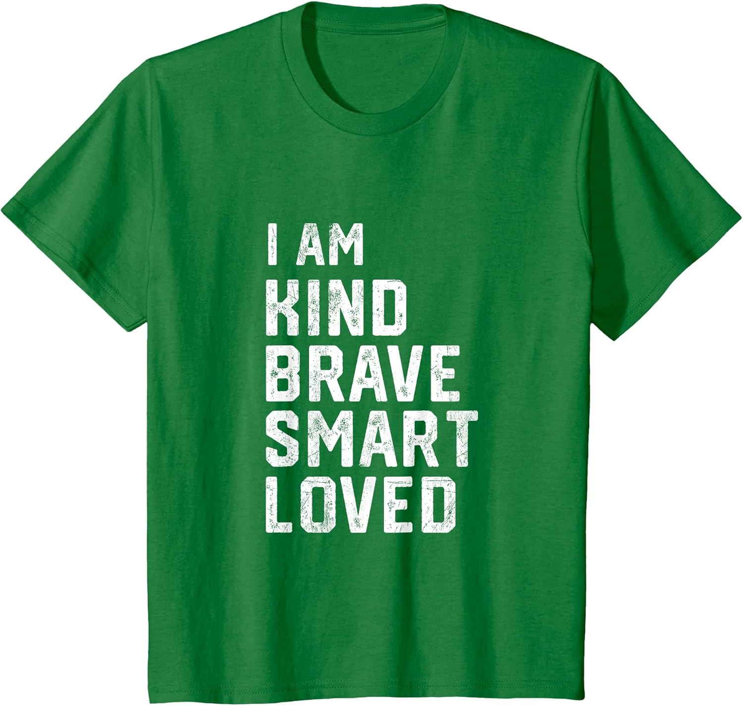 I am Smart Brave Strong Kind Loved Motivation Teacher Kid