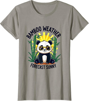 Bamboo Weather Forecast Sunny Panda Design