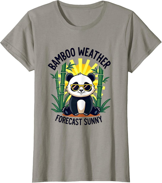 Bamboo Weather Forecast Sunny Panda Design