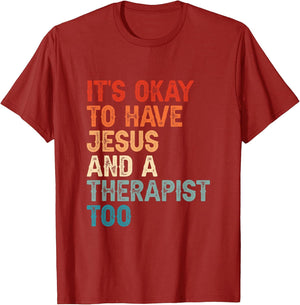 Mental Health It's Okay to Have Jesus and A Therapist Too
