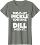 Pickle Halloween Costume Shirt Easy Funny Women Men Kids